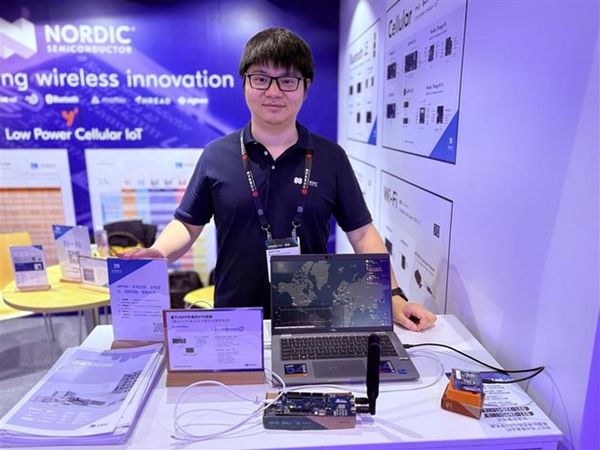 Nordic现场应用工程师展示可实现 NTN功能的最新nRF9151 DK