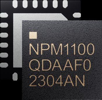 用于电池充电和供电的超小型电源管理IC (PMIC)