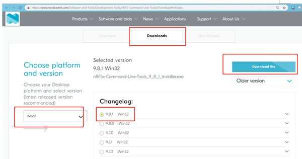 nRF51 nRF52 Nordic SDK5