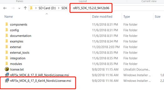 nRF51 nRF52 Nordic SDK5