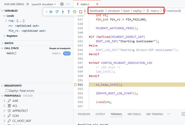 开发你的第一个nRF Connect SDK/Zephyr应用程序