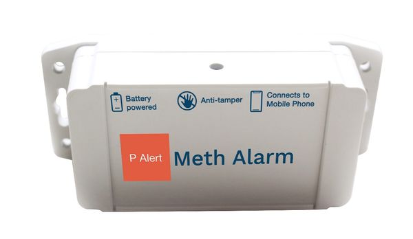 P Alert Meth Alarm可让物业管理人员和房主检测建筑物内是否存在甲基苯丙胺