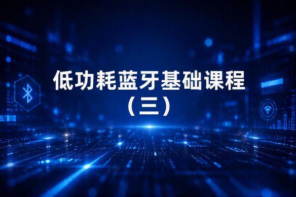 在本课中，我们将讲解这些参数的作用，以及该如何对它们进行配置。我们仅从外设（peripheral）的视角讲解连接，同时介绍该视角的含义以及其所存在的限制。