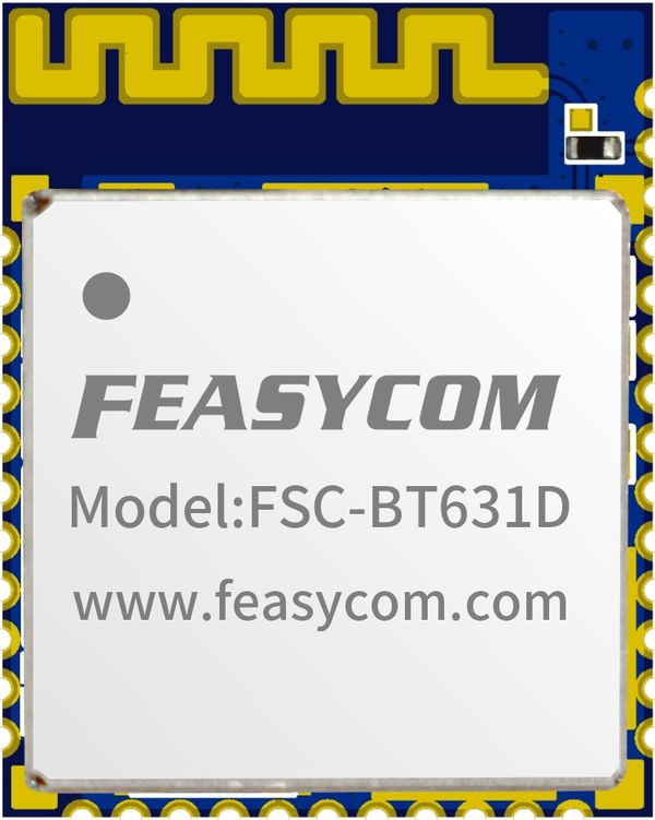 FSC-BT631D 模块采用 Nordic nRF5340 SoC，为耳机和音频设备提供最新的低功耗音频连接解决方案
