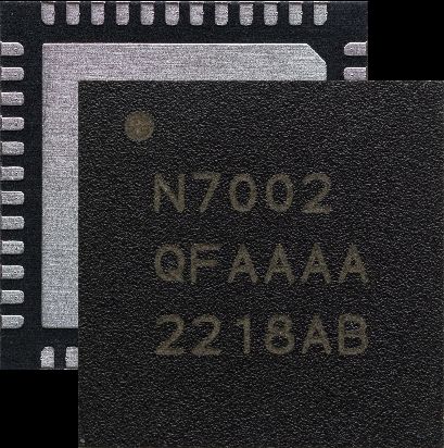 nRF7002 是一款协同 IC，提供无缝的 Wi-Fi 连接和基于 Wi-Fi 的定位（本地 Wi-Fi 集线器的 SSID 嗅探）。低功耗、先进安全性、无缝共存