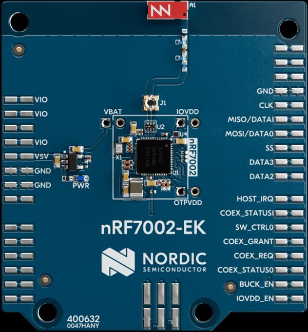 nRF70系列Wi-Fi 6 协同IC评估套件