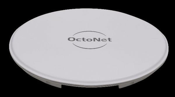OctoNet ON-x00-15蓝牙定位网关同时具备nRF52840 SoC的低功耗蓝牙连接，以及nRF52833 SoC的AoA和AoD功能